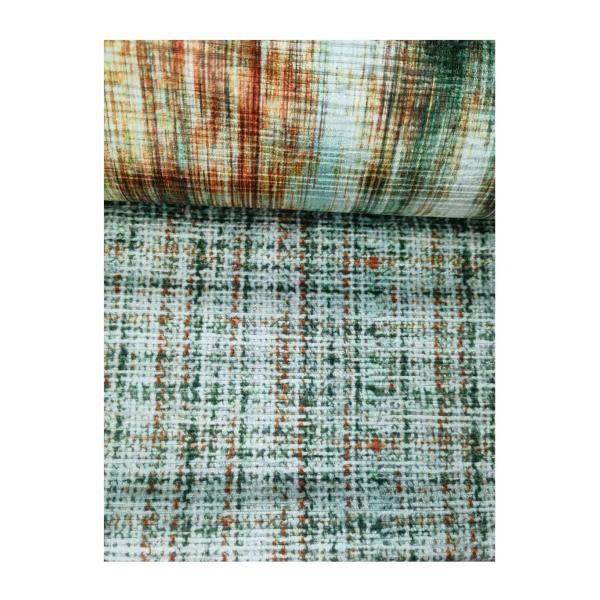 Jacquard Digital Print Fabric Customizable Bonded Style For Sofa Textile