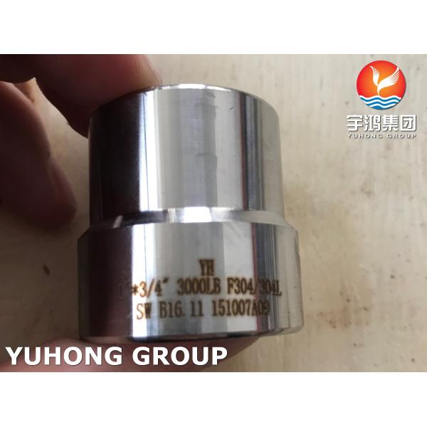 ASTM A182 F304 Insert, Socket Weld Fitting B16.11, In High-Pressure Piping Systems