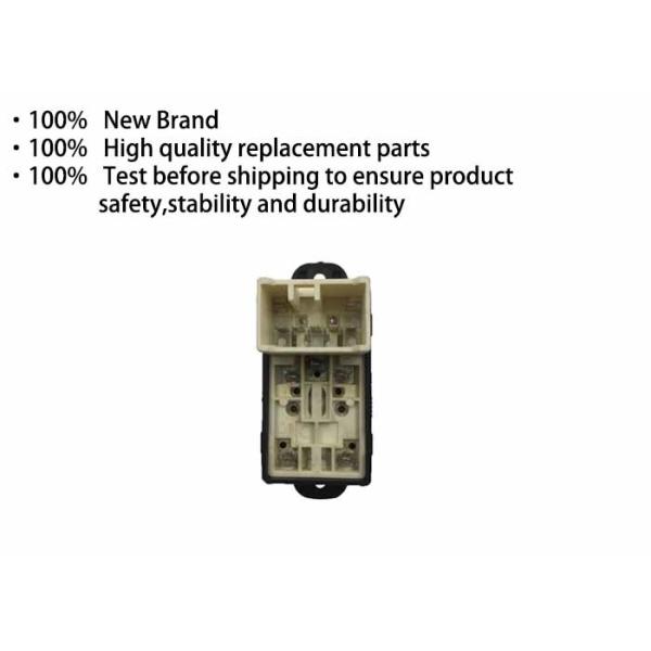 Black Hyundai Electric Window Switch , Window Switch Button Optima Sedona