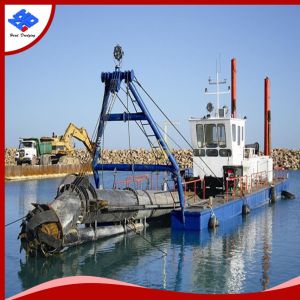 Sand Extract Cutter Suction Dredger 10-20m Dredging Depth