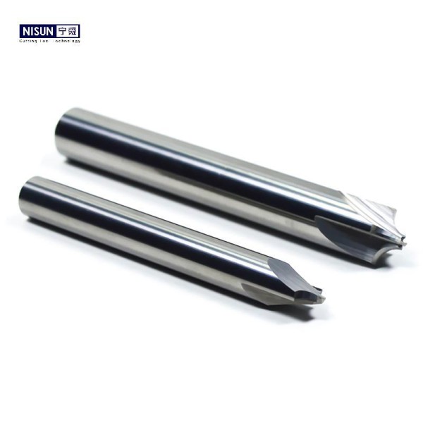 Inner Corner Radius Cutter Milling Tools 2 Flutes Cnc Machining Cast Iron Mill Tools