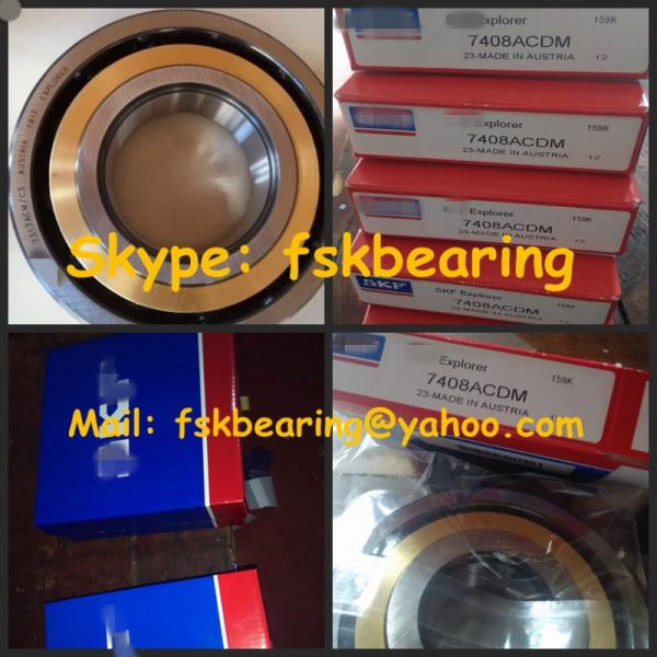 Precision High Speed Angular Contact Ball Bearing 7408 ACM , P5 / P4