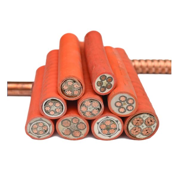 Custom Fire Proof Wire Low Voltage PVC Jacket Bare Copper Mineral Insulated Cable