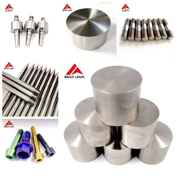 Cold Drawn 10mm Titanium Rod , Gr5 Gr9 Gr12 Titanium Hex Rod Length 3000mm