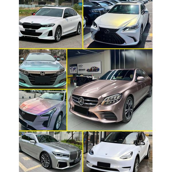 Cloud Yellow TPU PPF Film Full Body Auto Paint Protection Color Changing