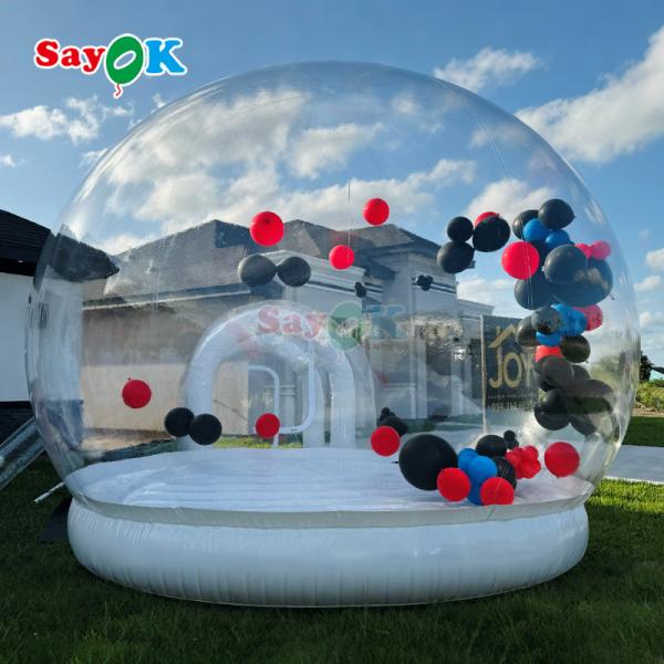 Transparent Bouncy Bubble House Inflatable Bubble Jump House For Todler