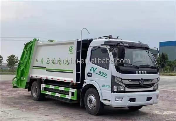 DFAC 4X2 5m3 6m3 Small Waste Collection Garbage Compactor Truck Small Capacity