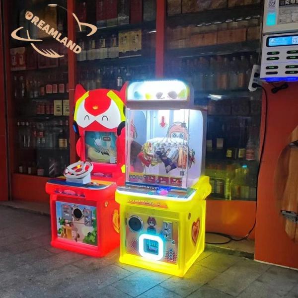 Dreamland Mini Coin Operated Cheap Amusement Gift Game Machine Children Clip Sticker Card Clamp Machine
