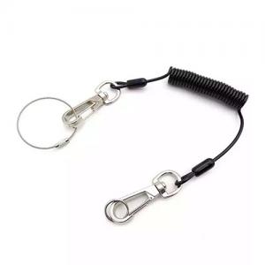 Wholesale Retractable Tool Plastic Coiled Safety Lanyard Fall Protection 1.2mm from china suppliers