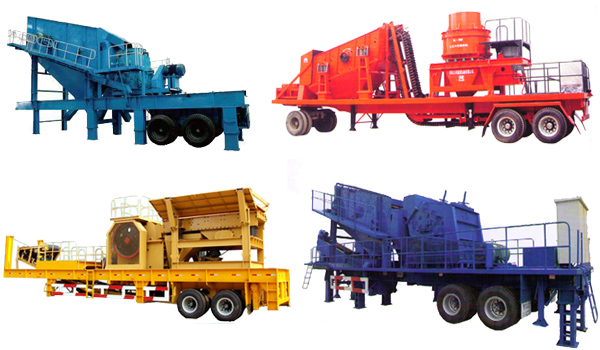 mobile aggregate processing plant 