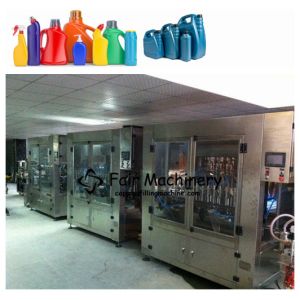 Buy cheap 250ml 60BPM Dishwashing Liquid Filling Machine , 220V Sanitizer Filling Line from wholesalers