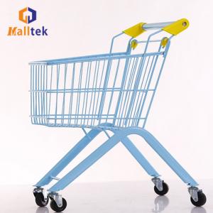 China Fashion Supermarket Mini Toy Shopping Trolley 50KG Loading on sale
