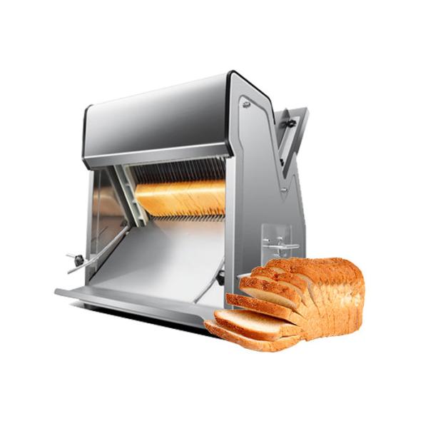Quality sS430 Electric Commercial Bread Slicer Bakery Manual Bread Slicing Machine for sale