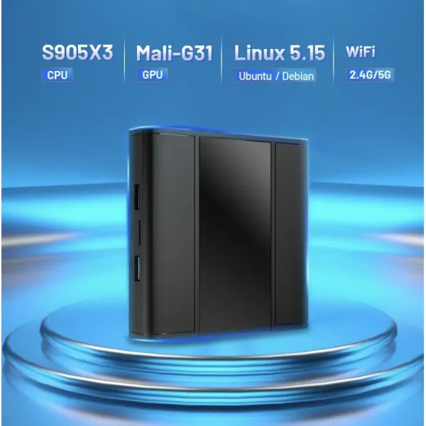 Amlogic S905W 4K UHD Streaming Box Dual Wifi Bluetooth 4.0