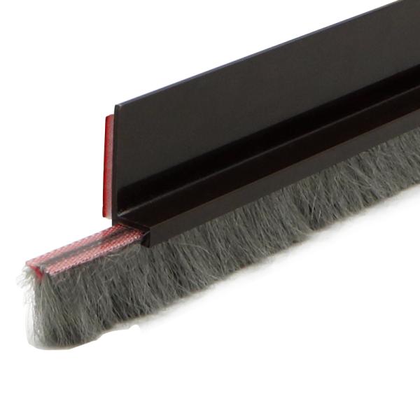 Door Bottom Seal Strip PVC With Woolpile