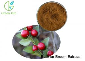 Wholesale UV Butcher Broom Extract / Ruscus Aculeatus Extract Ruscogenin Powder 10% 20% from china suppliers