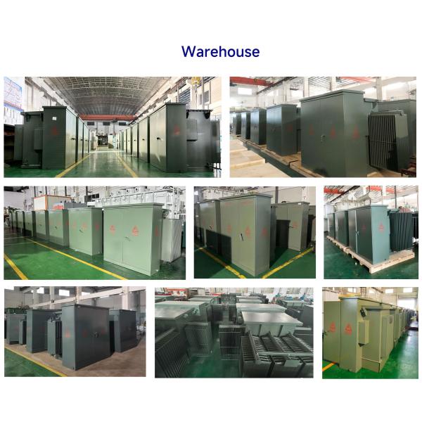 2000Kva Three Phase Pad Mounted Transformer 2MVA 12.47KV To 480V Meet DOE Efficiency Values With UL listed