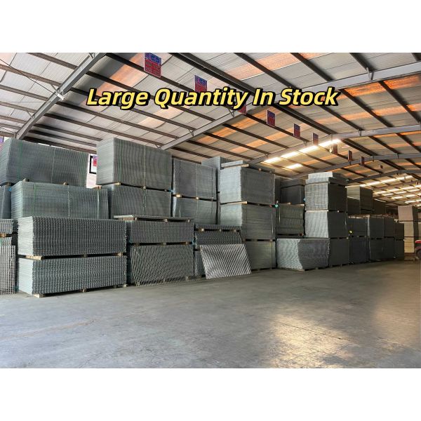 1/2" - 6" Hole Size Galvanized Welded Mesh Panel 1.22x2.44m Size