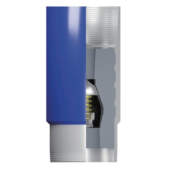 Api 7" Single Valve forced Float Shoe Float Collar for cementing operations with K55 BTC