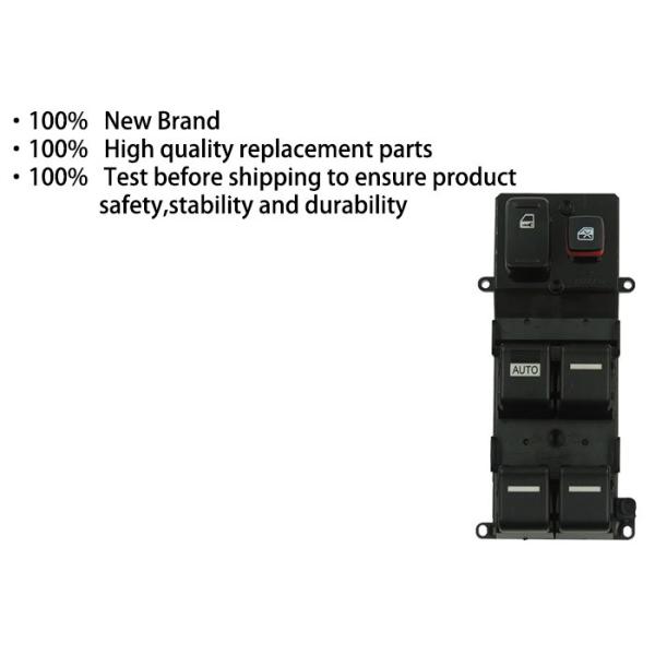 Easily Install Master Window Switch 35750-SDA-H15 Front Driver Side