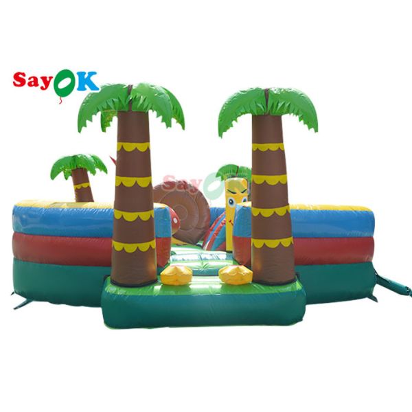 Giant Inflatable Bouncing Castle Commercial Inflatable Bounce Playground Anti Ruptured
