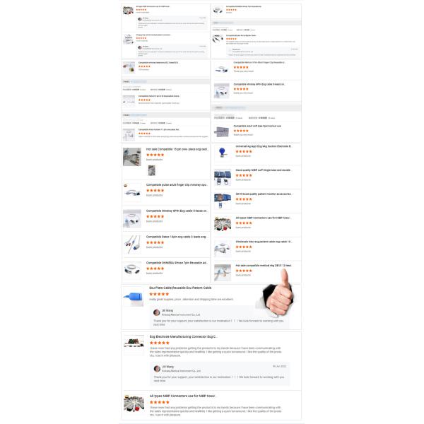 Compatible BCI 9Pin Disposable Spo2 Sensor Sponge