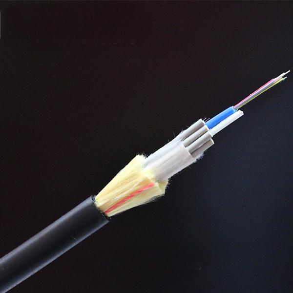 Aerial ADSS Fiber Optic Cable G652D Double Jacket All Dielectric Self Supporting Cable