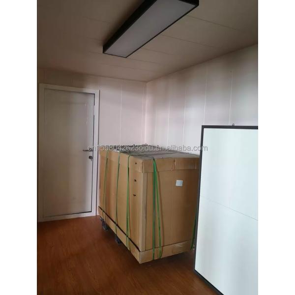 20ft Portable Foldable Container Cabin House with Customized Color and Galvanized Steel Square Tubes