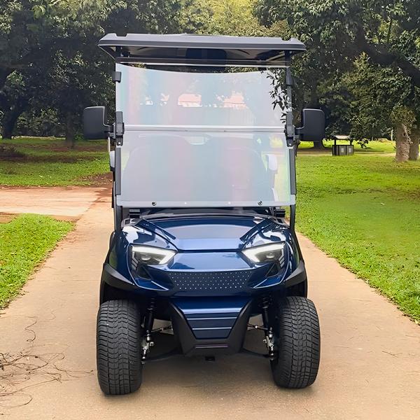 High Comfort Electric Golf Cart 4 Seaters Designed Strong Power Customizable Accessories