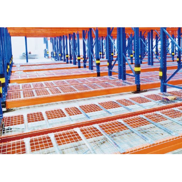 Electric Mobile Pallet Racking Rail-Guided Ground Track Guidance Open Type Electric Mobile Rack Warehouse Storage Rack