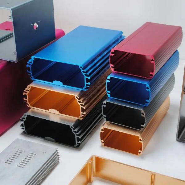 Matt Cnc Machining Aluminum Enclosure Profiles Anodized 6082