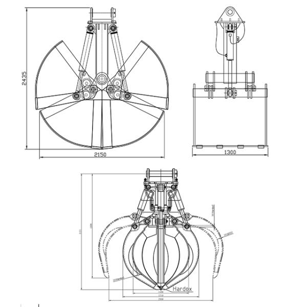 30M Telescopic Excavator Arm Extended Reach Solution