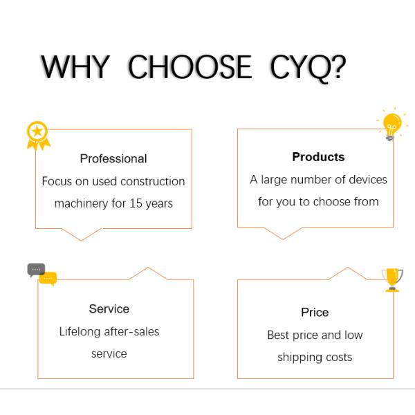 Used Hydraulic Backhoe Loader Caterpillar 966E Wheel Loader