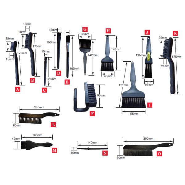 ANSI S2020 PCB Electronics U Style Brush Electrostatic Discharge Tools