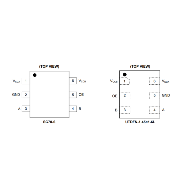 Logic ICs 1-Bit Bidirectional Voltage-LevelTranslator With Auto Direction Sensing