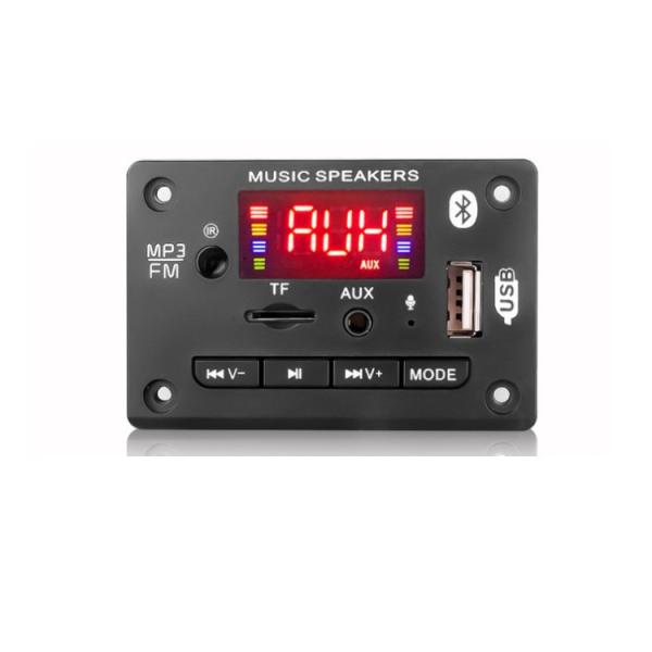 Wireless BT 5.0 MP3 Player Module with 6-12V DC and Lossless Audio Support for Car Audio Systems
