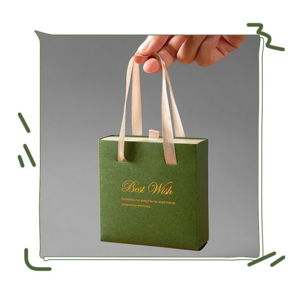 Environmentally Friendly Jewelry Portable box Foldable Drawer Box For Rings, Earrings, Bracelets, Necklaces, Jewelry Boxes