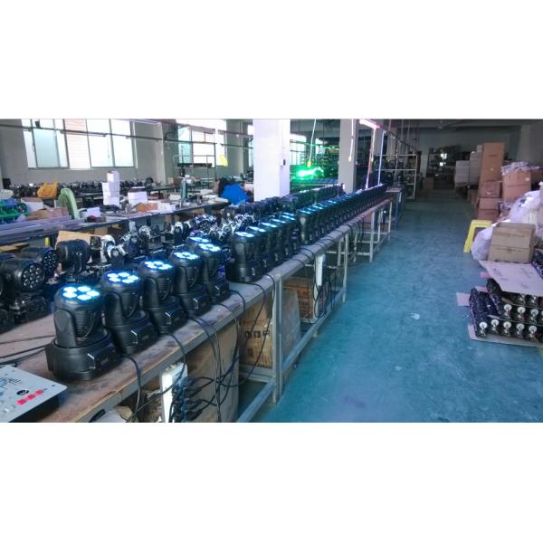 5pcs LED Moving Head Wash Light