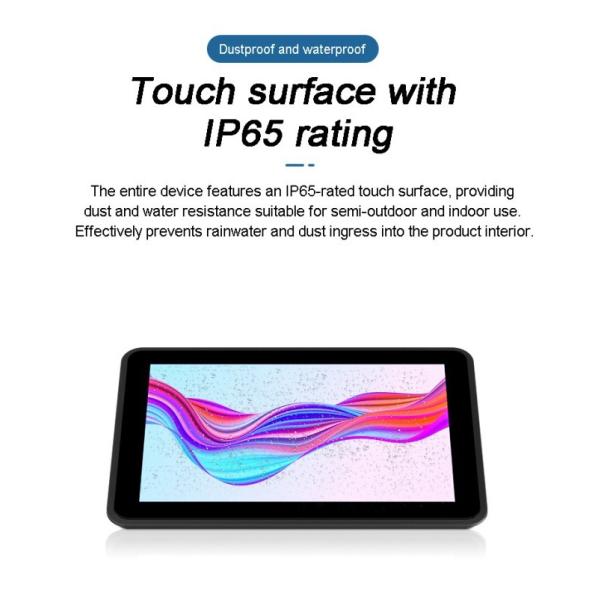 15 Inch Ront-mount Embedded Industrial Flat Panel Display with Capacitive Touch Screen Computer for Self-Service Kiosk Payment Kiosk