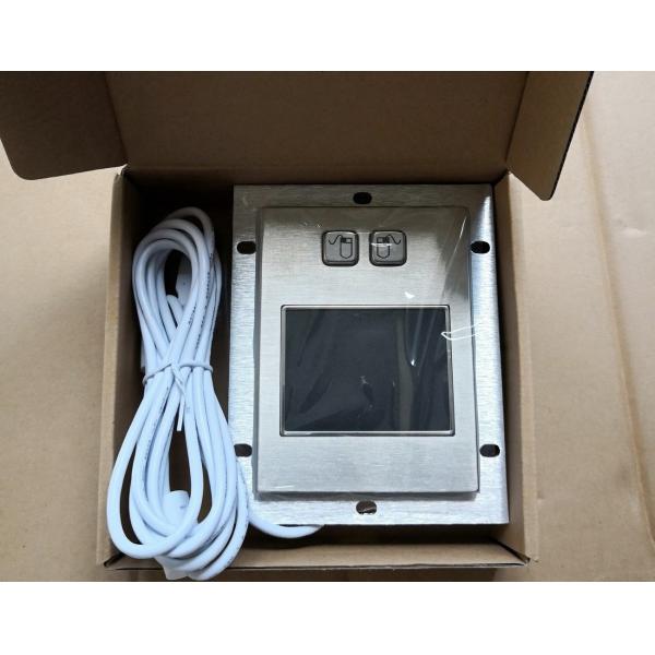 IP65 Water Proof Usb Touchpad Mouse , Threaded Studs Computer Pointing Device