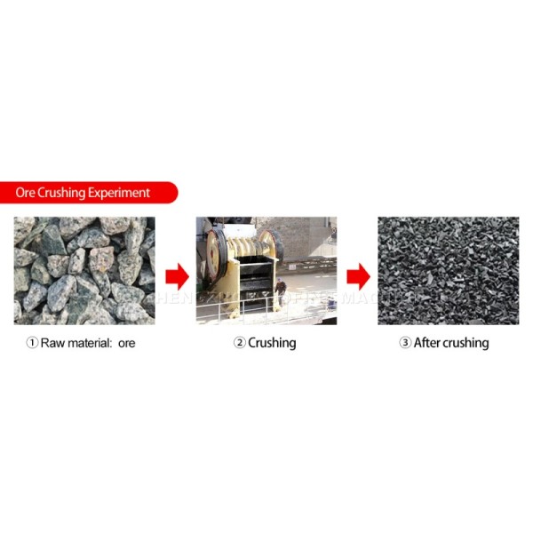 Phosphate Rock Jaw Crusher Machine for Fertilizer Plant