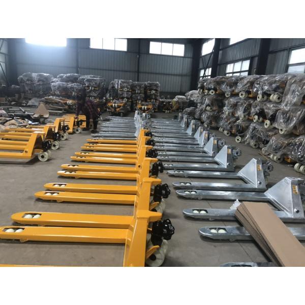 Nylon Wheel AC Pump 3 Ton Hydraulic Hand Pallet Jack Manual