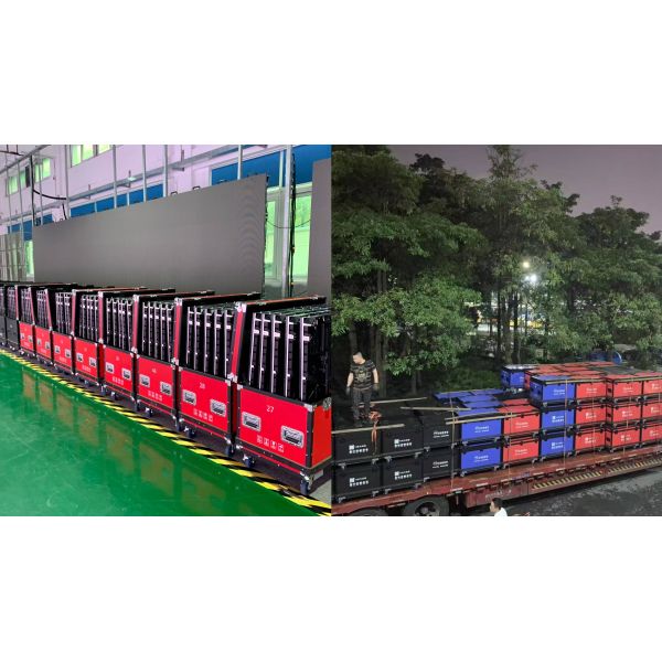 Seamless Splicing Curved Led Screen Display Backdrop Smart 5000cd Customized