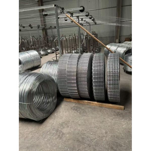 Zinc Coating CWC Reinforced Mesh 2.2 MM Pipeline Wire Mesh 6 8 10 Lines