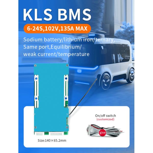 KLS Electric Motorcycle Bms 9S 10S 11S 12S 20A 30A 40A Lithium Ion Battery BMS Board