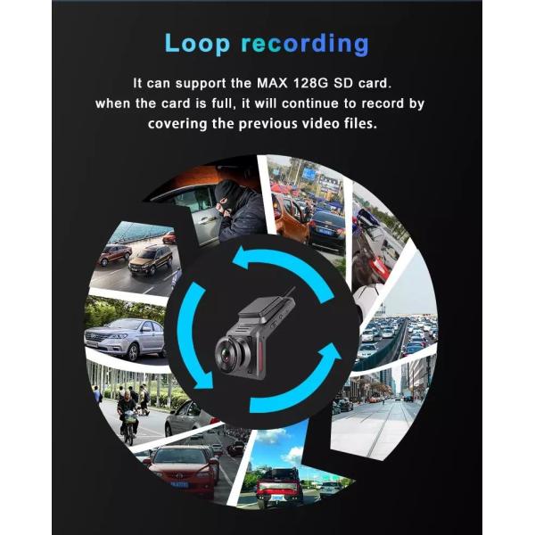 Super Slim 4G Vehicle DVR Camera Dash Cam WDR Full HD1080p