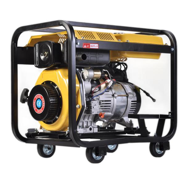 Get Home Backup Gen Set with Electric Start and 130Kg Net Weight