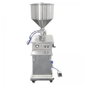 Wholesale Vertical Piston Filling Machine Pneumatic Control Cream Filler Machine Safety from china suppliers