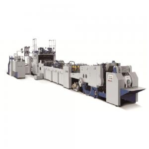 China PRY1260S-450 Fully Automatic Square Bottom Paper Bag Making Machine 70pcs/min on sale
