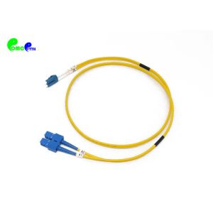 LC UPC To SC UPC 2.0mm Single Mode Fiber Optic Patch Cable Duplex Jumper Patch